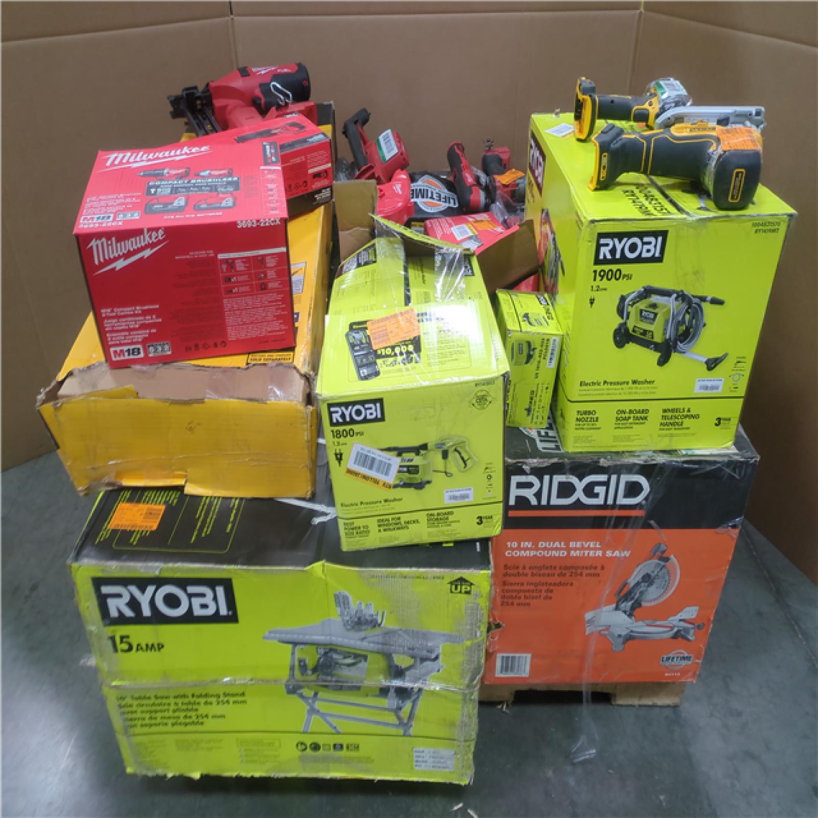 CALIFORNIA AS-IS TOOL PALLET