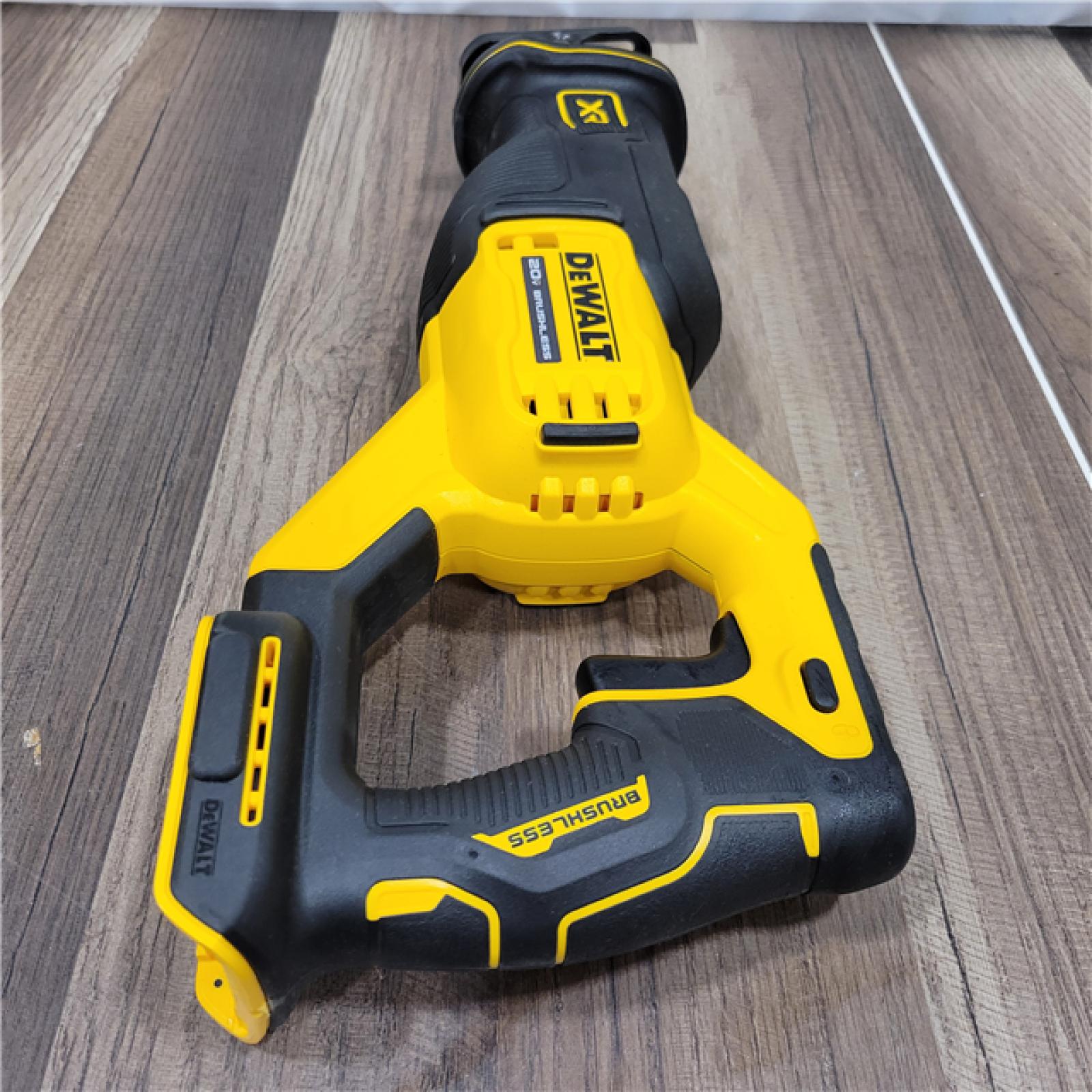 AS-IS  DEWALT 20V MAX XR Cordless Brushless Reciprocating Saw (Tool Only)