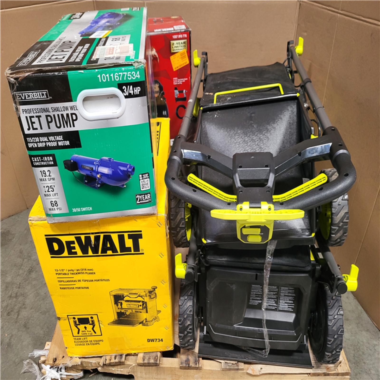 California AS-IS Outdoor Power Equipment