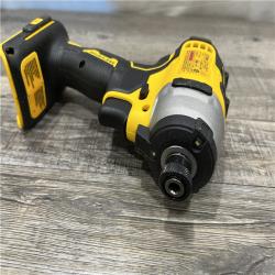 AS-IS DEWALT Atomic 20V Max Lithium-Ion Brushless Cordless Compact 1/4 in. Impact Driver Kit