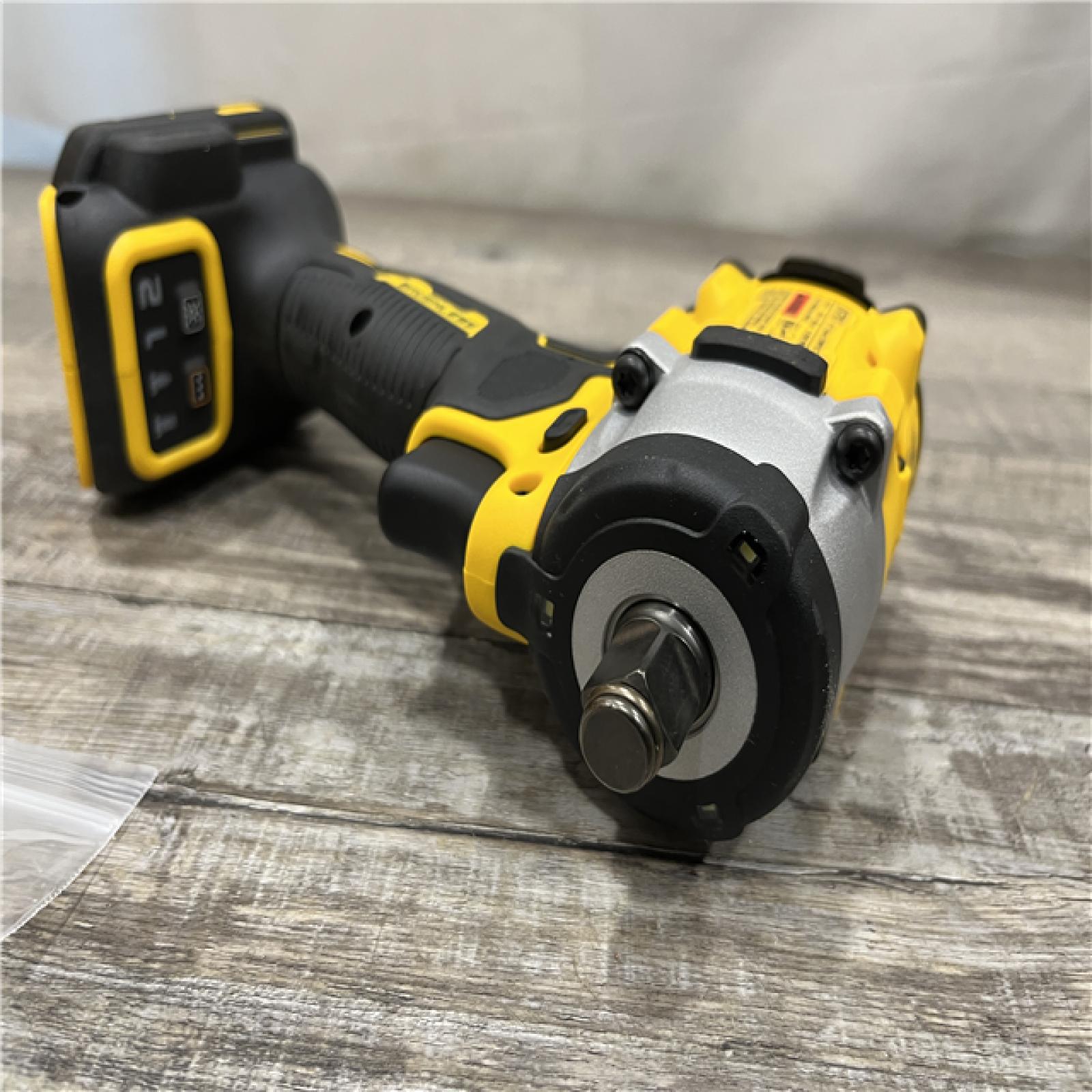 AS-IS DEWALT ATOMIC 20V MAX Cordless Brushless 1/2 in. Variable Speed Impact Wrench (Tool Only)
