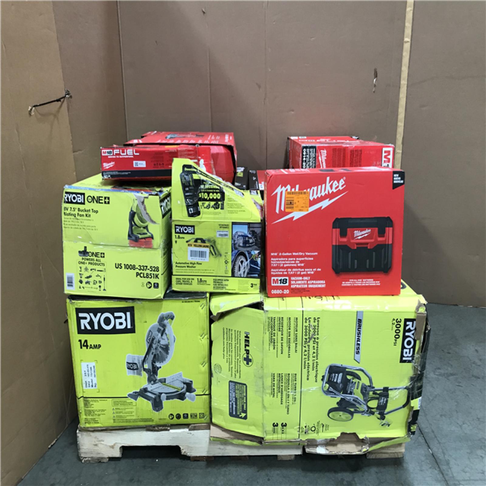 California AS-IS Tool Pallet