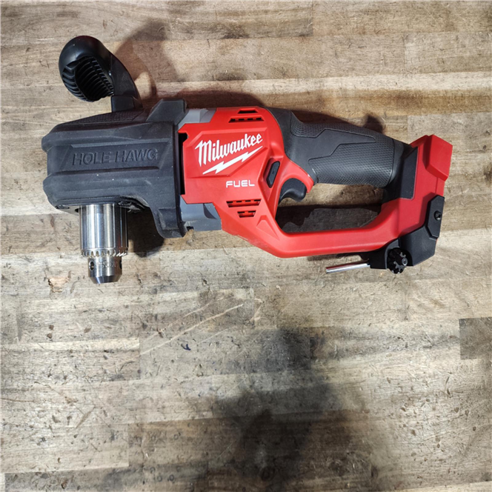 HOUSTON LOCATION - AS-IS Milwaukee FUEL GEN II 18V Lithium-Ion Brushless Cordless 1/2 in. Hole Hawg Right Angle Drill (Tool-Only)