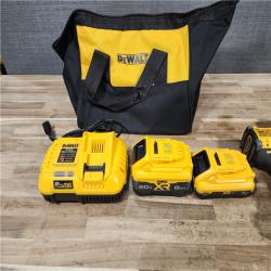 HOUSTON LOCATION - AS - IS DEWALT 20V Lithium-Ion Cordless 2-Tool Combo Kit with 8 Ah Battery  4 Ah Battery and Charger
