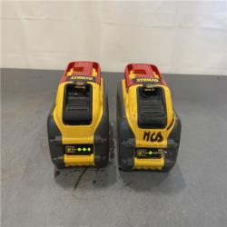 AS-IS - DEWALT FLEXVOLT 20-Volt /60-Volt MAX Lithium-Ion 9.0Ah Battery (2-Pack)