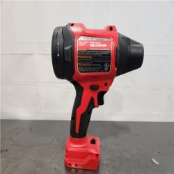 AS-IS- M18 18V Lithium-Ion 570 MPH Brushless Cordless Precision Blower with Variable Speed Trigger and Trigger Lock