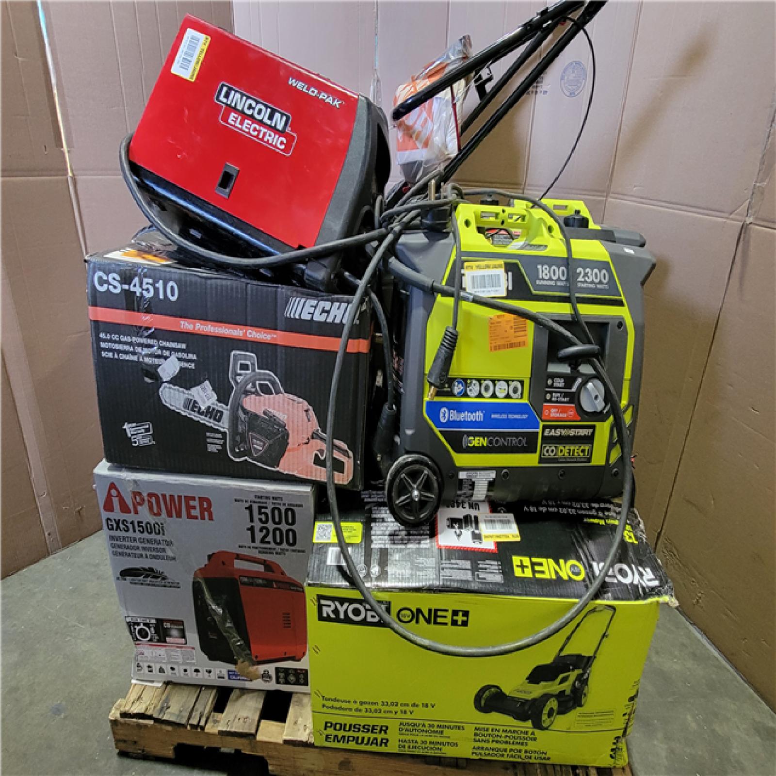 CALIFORNIA AS-IS OUTDOOR POWER EQUIPMENT