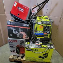 CALIFORNIA AS-IS OUTDOOR POWER EQUIPMENT