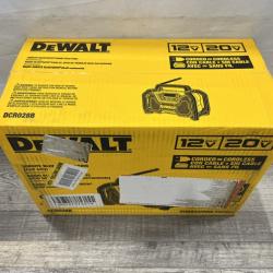 NEW - DEWALT 20V MAX Compact Cordless Bluetooth Radio (Tool Only)