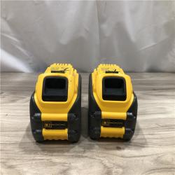 AS-IS DEWALT FLEXVOLT 20-Volt/60-Volt MAX Lithium-Ion 6.0Ah Battery Pack (2-Pack)