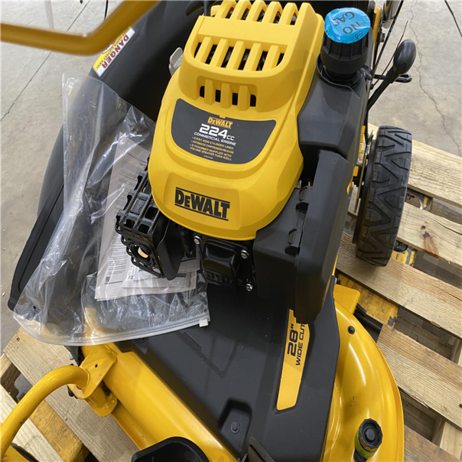 Houston Location - AS-IS Dewalt 224CC 28in. Lawn Mower