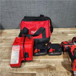 HOUSTON LOCATION - AS - IS Milwaukee 18V Lithium-Ion Cordless Drill Driver/Impact Driver Combo Kit