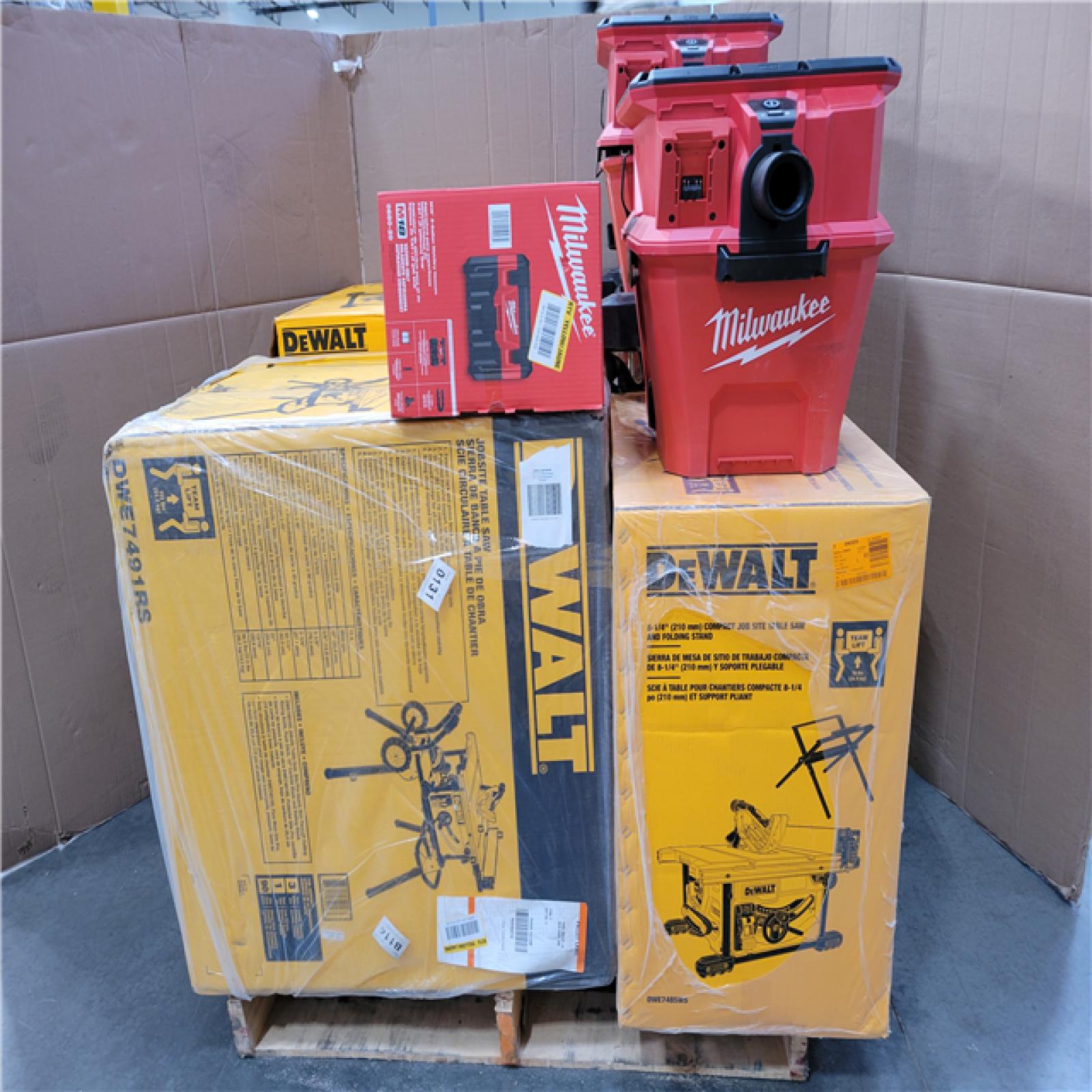 CALIFORNIA AS-IS TOOL PALLET