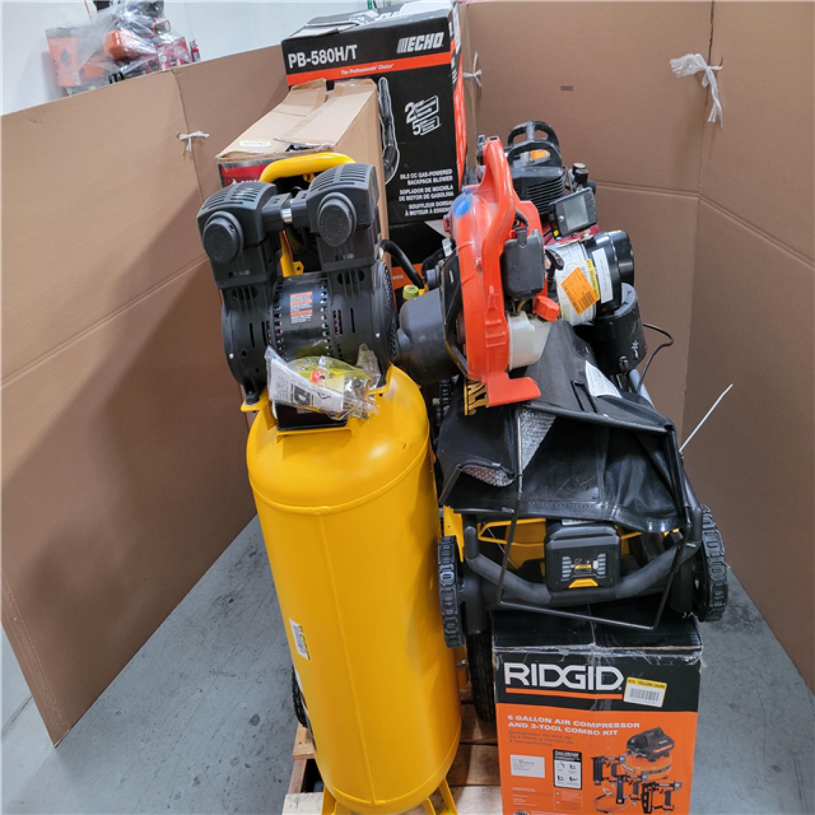 CALIFORNIA AS-IS OUTDOOR POWER EQUIPMENT