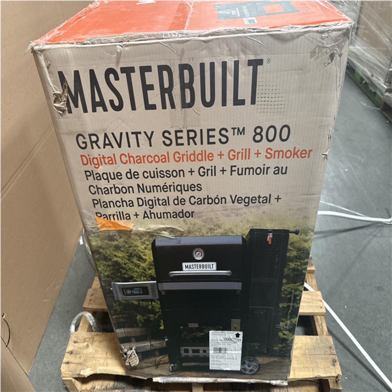 CALIFORNIA AS IS MASTERBUILT GRAVITY SERIES 800 SMOKER