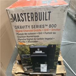 CALIFORNIA AS IS MASTERBUILT GRAVITY SERIES 800 SMOKER