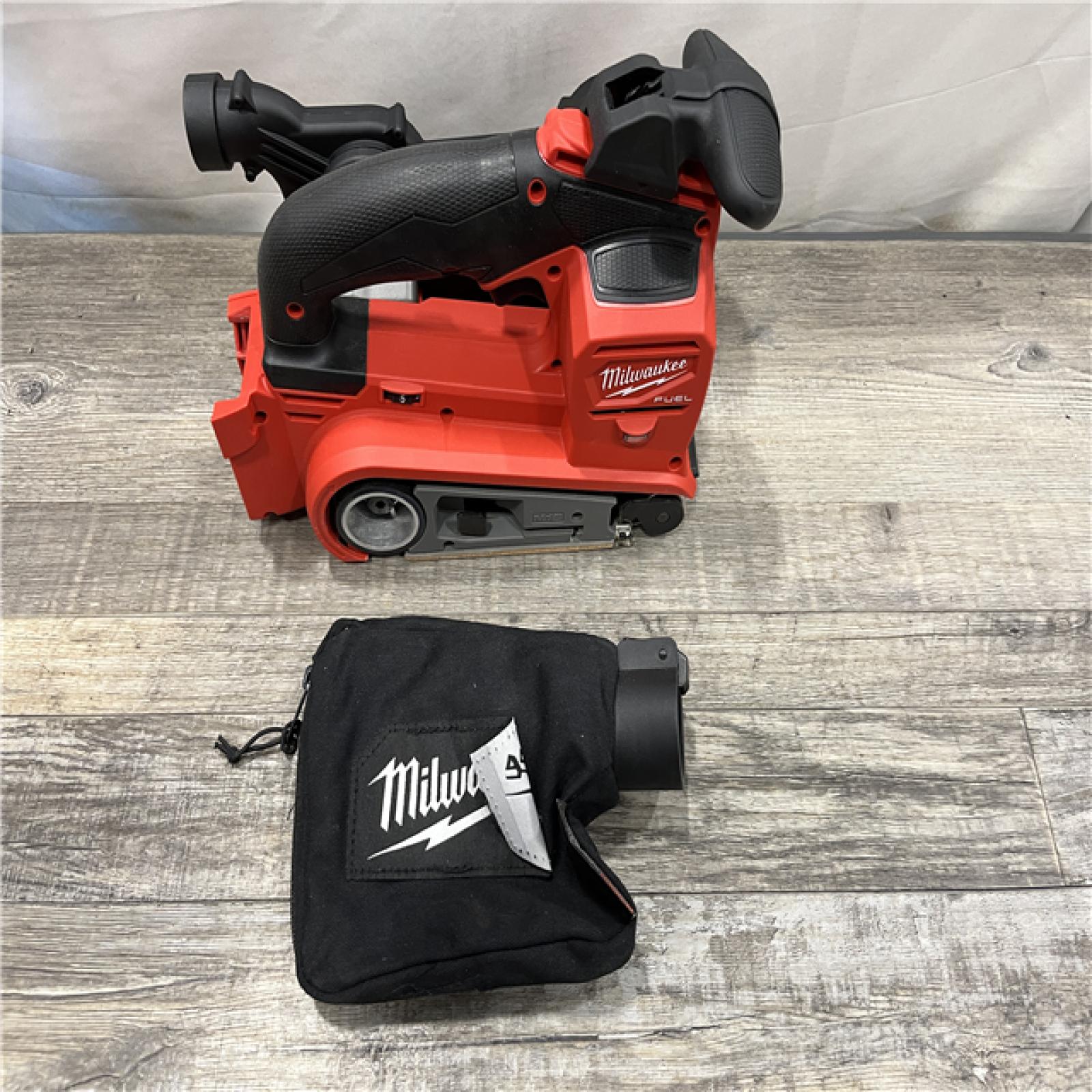 AS-IS Milwaukee FUEL 18-Volt Lithium-Ion Cordless Belt Sander (Tool-Only)