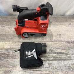 AS-IS Milwaukee FUEL 18-Volt Lithium-Ion Cordless Belt Sander (Tool-Only)