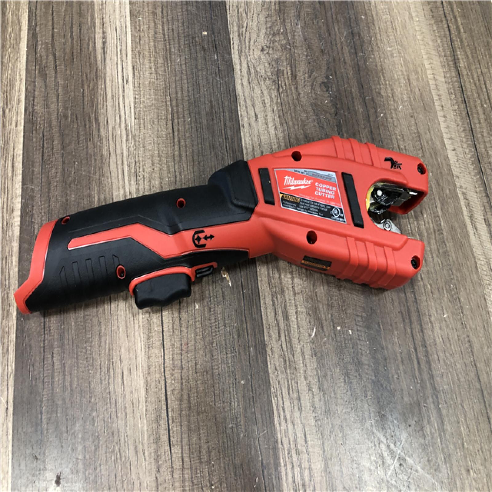 AS-IS Milwaukee 12V Lithium-Ion Cordless Copper Tubing Cutter (Tool-Only)