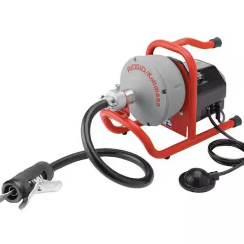 NEW! - RIDGID K-40AF Drain Cleaning Autofeed Snake Auger Machine