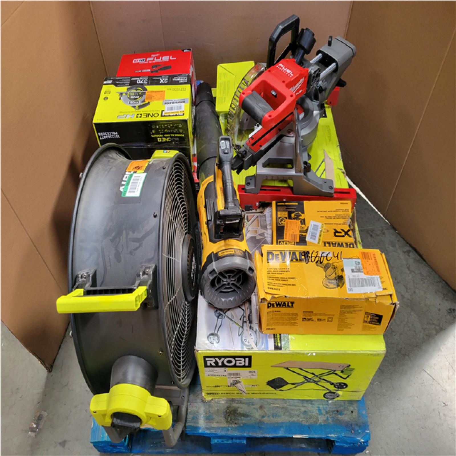 CALIFORNIA AS-IS TOOL PALLET