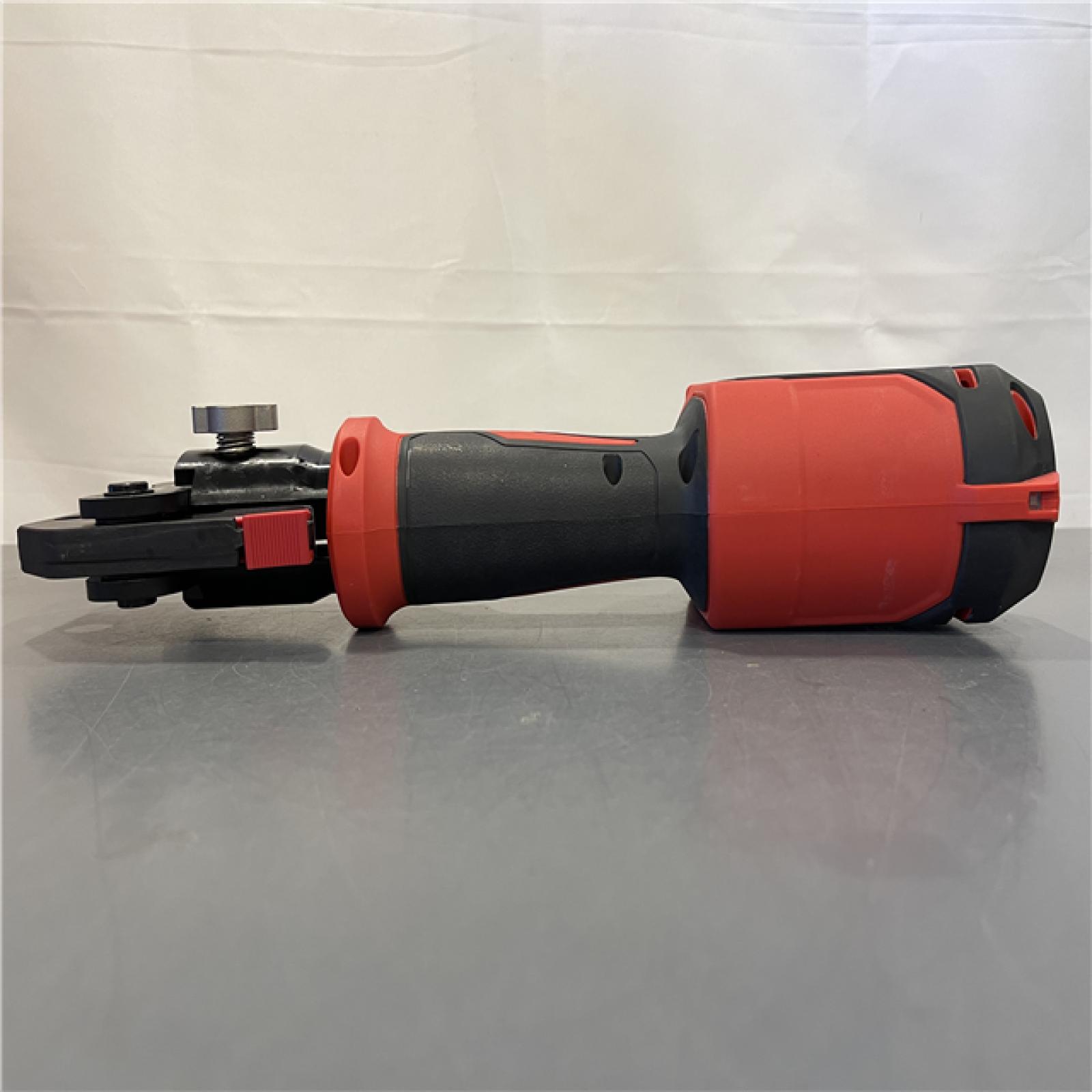 AS-IS - M18 18V Lithium-Ion Cordless Short Throw Press Tool Kit with 3 PEX Crimp Jaws (2) 2.0 Ah Batteries and Charger