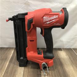 AS-IS Milwaukee FUEL 18-Volt Lithium-Ion Brushless Cordless Gen II 18-Gauge Brad Nailer (Tool-Only)