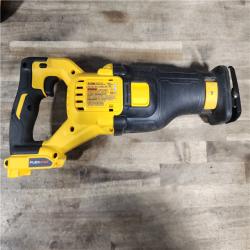 HOUSTON LOCATION - AS-IS FLEXVOLT 60V MAX Cordless Brushless Reciprocating Saw with (1) FLEXVOLT 9.0Ah Battery