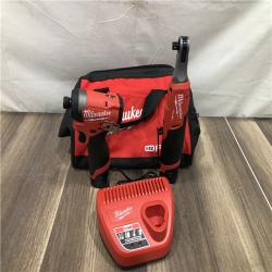 AS-IS Milwaukee FUEL 12V Lithium-Ion Cordless 3/8 in. Ratchet and 1/4 in. Impact Driver Kit