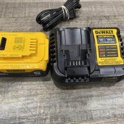 AS-IS DEWALT 20-Volt Maximum XR 5.0 Ah Battery Pack and Charger Kit