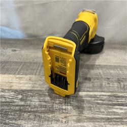 AS-IS DEWALT 20-Volt MAX Cordless Brushless 4-1/2 in. Angle Grinder with Slide Switch (Tool Only)