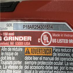 AS-IS Milwaukee FUEL 18-Volt Lithium-Ion Brushless Cordless 4-1/2 in./6 in. Braking Grinder with Paddle Switch (Tool-Only)
