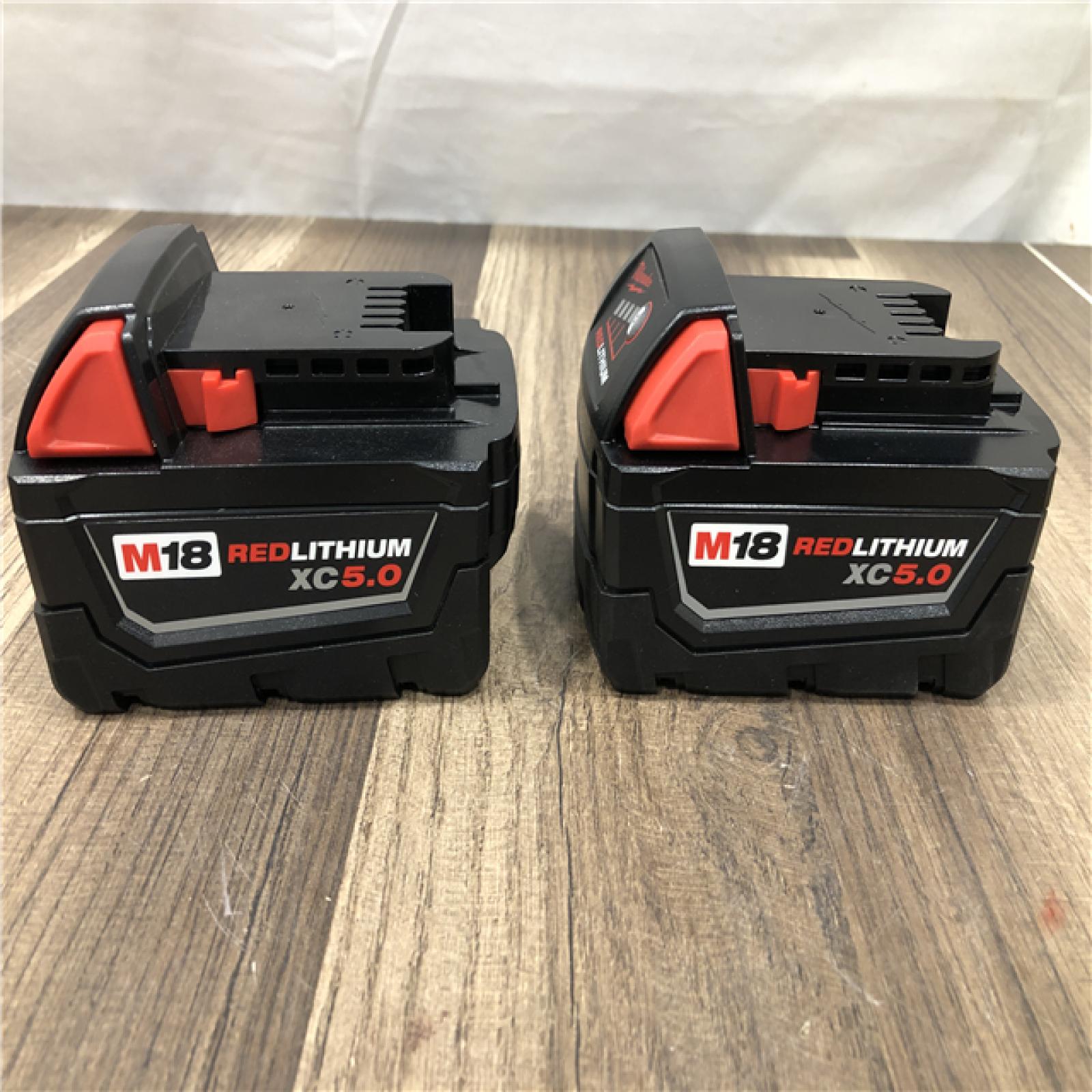 AS-IS Milwaukee M18 18-Volt Lithium-Ion XC Starter Kit