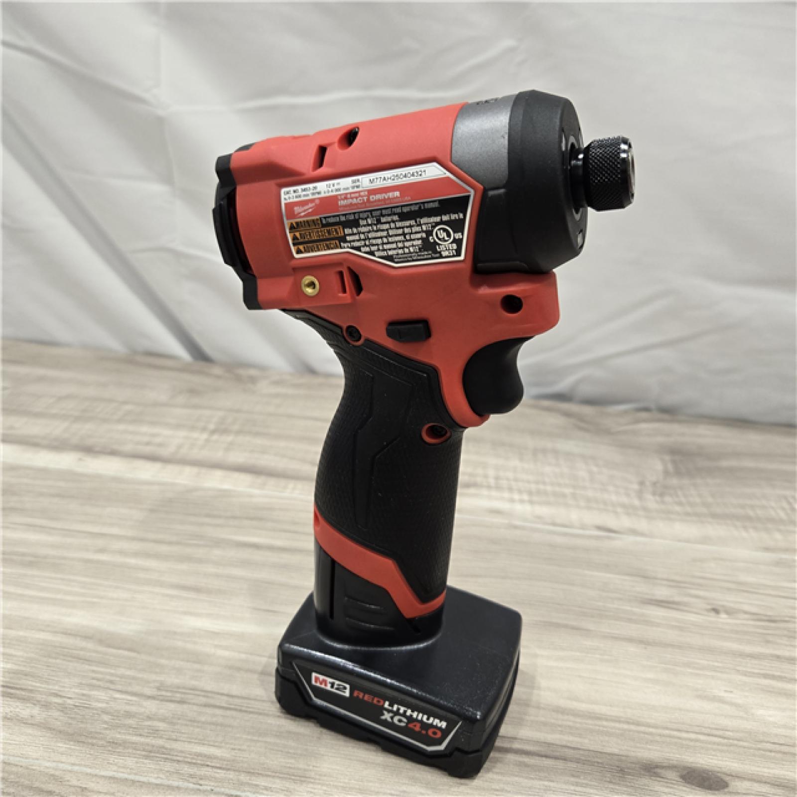 LIKE NEW! - Milwaukee 3497-22 12V Brushless Hammer Drill and Impact Driver Combo Kit