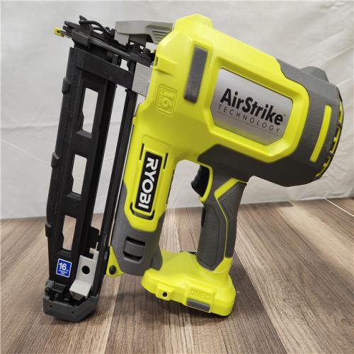 AS-IS- RYOBI ONE+ 18V AirStrike 16-Gauge Cordless Finish Nailer (Tool Only)