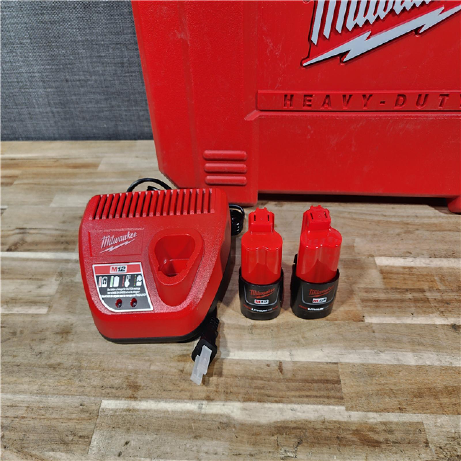 HOUSTON LOCATION - AS-IS (APPEARS LIKE NEW) M12 12-Volt Lithium-Ion Force Logic Cordless Press Tool Kit (3 Jaws Included) with Two 1.5 Ah Battery and Hard Case