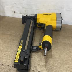 AS-IS DEWALT Corded Pneumatic 16-Gauge 1 in. Crown Lathing Stapler