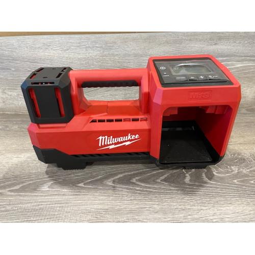 AS-IS Milwaukee 18-Volt Lithium-Ion Cordless Electric Portable Inflator (Tool-Only)