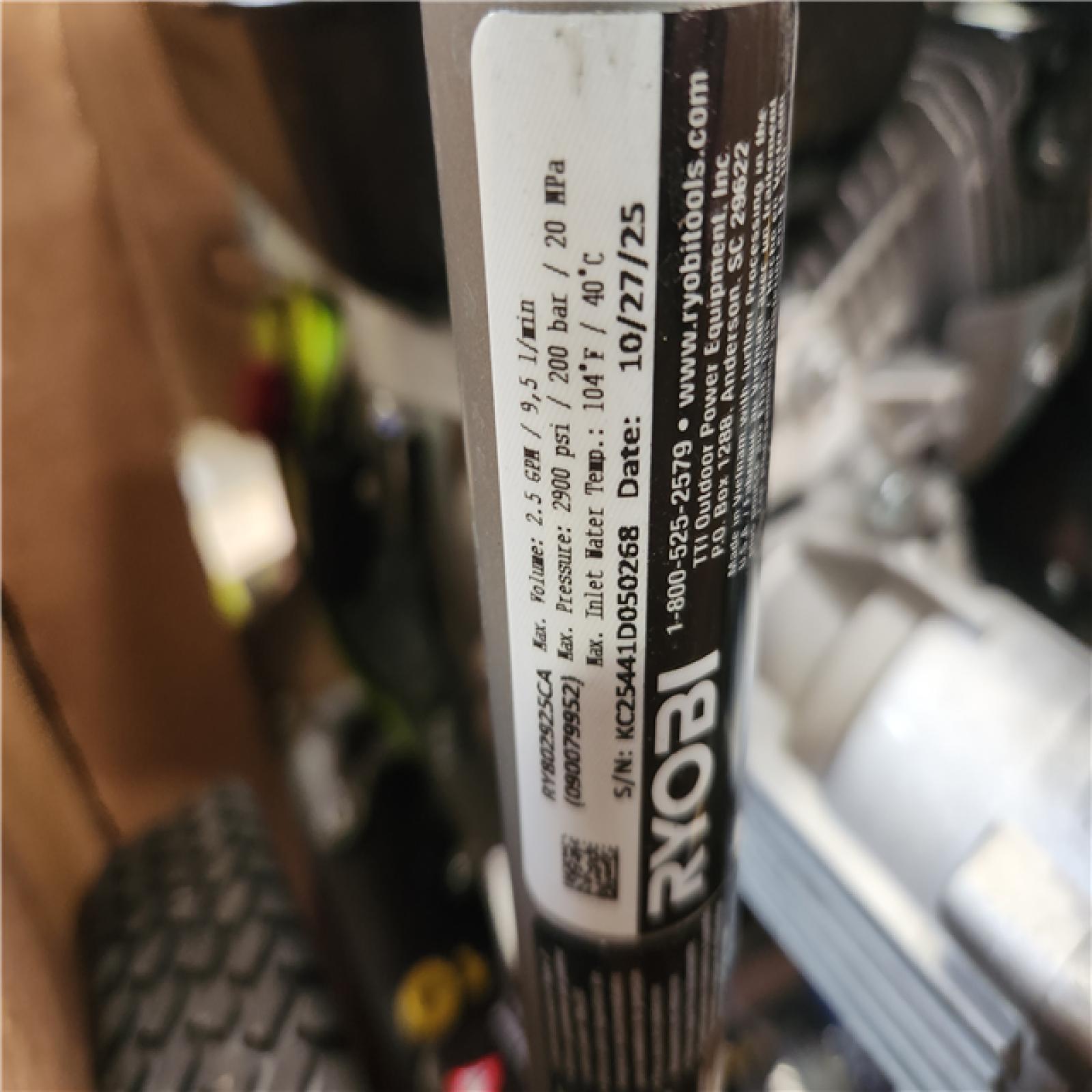 Phoenix NEW RYOBI 2900 PSI 2.5 GPM Cold Water Gas Pressure Washer with 212cc Carb Compliant Engine