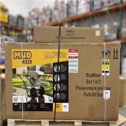 DALLAS LOCATION - MUDMIXER Continuous Feed Portable Electric Concrete  Cement and Mortar Mixer