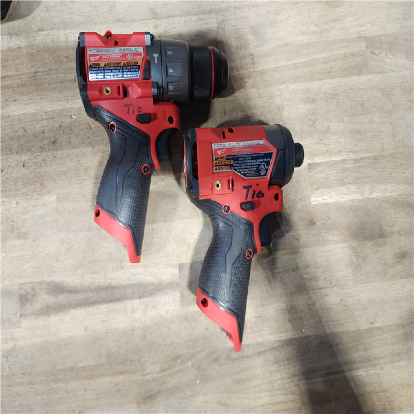 HOUSTON LOCATION - AS-IS Milwaukee 3497-22 12V Brushless Hammer Drill and Impact Driver Combo Kit