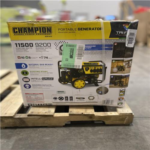 Dallas Location - NEW  Champion 201412 11500W Tri Fuel Generator