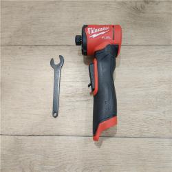 AS-IS- Milwaukee  FUEL 12V Lithium-Ion Brushless Cordless 1/4 in. Right Angle Die Grinder (Tool-Only)