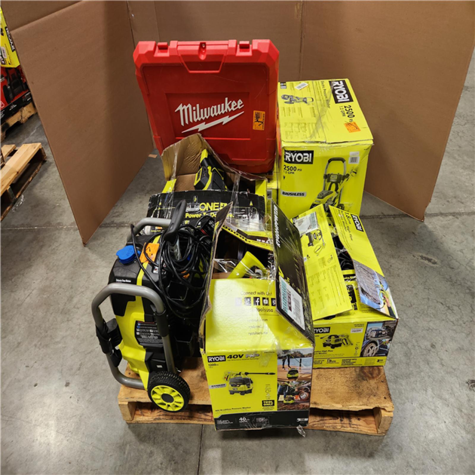 CALIFORNIA  AS-IS TOOL PALLET