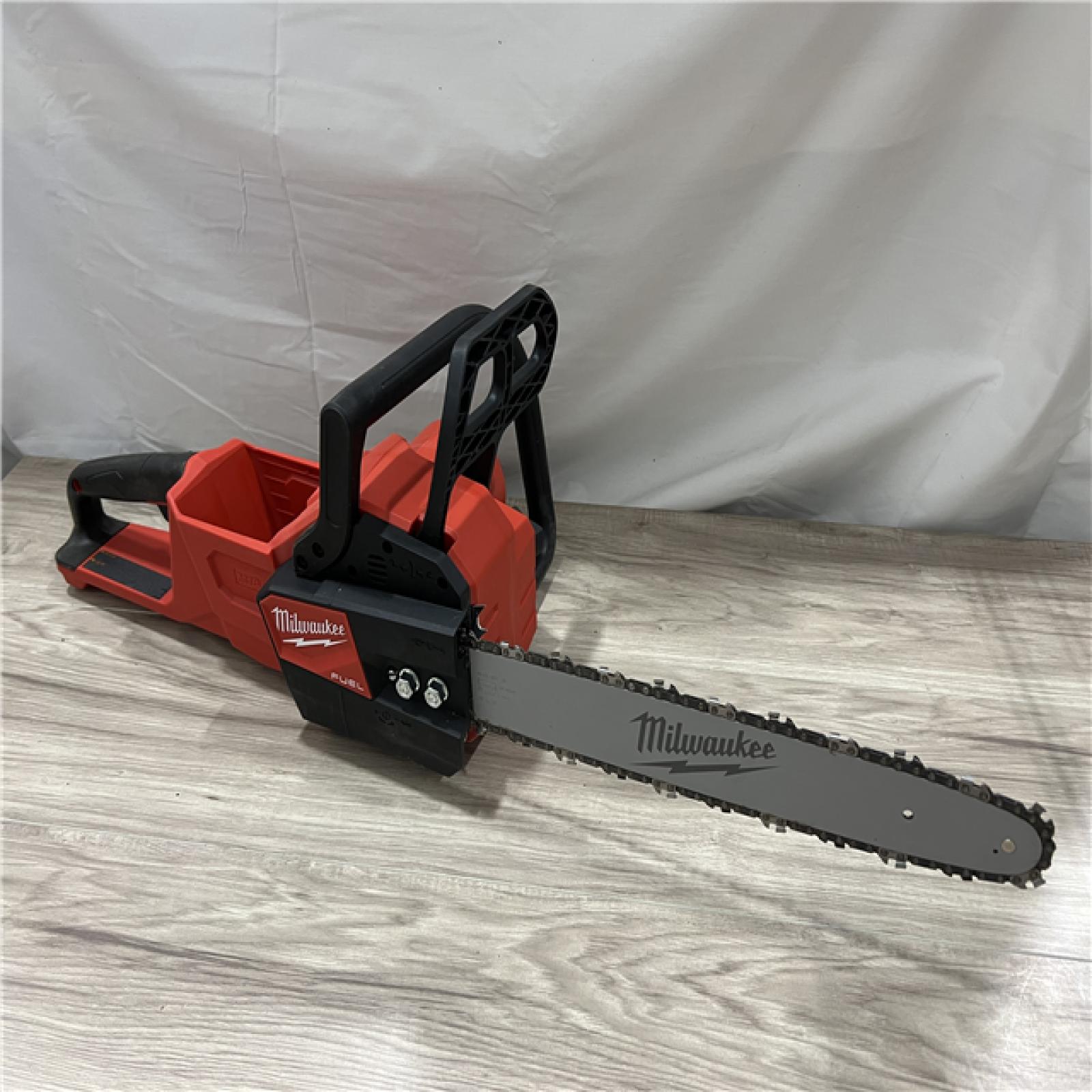 AS-IS Milwaukee M18 FUEL 16  18V Li-Ion Brushless Cordless Chainsaw Tool-Only 2727-20