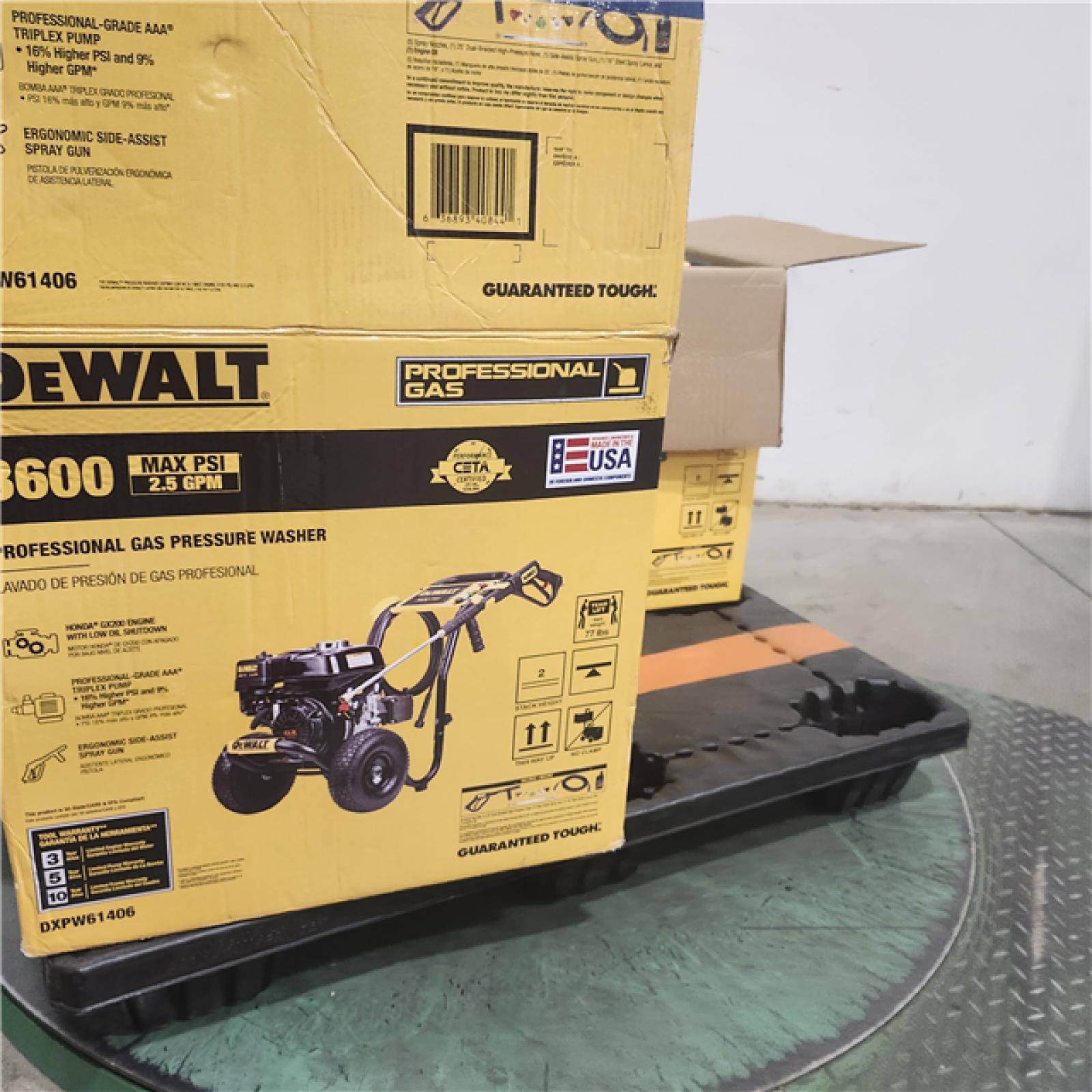 Dallas Location - As-Is Dewalt Dxpw61406 Gas Pressure Washer(Lot Of 2)