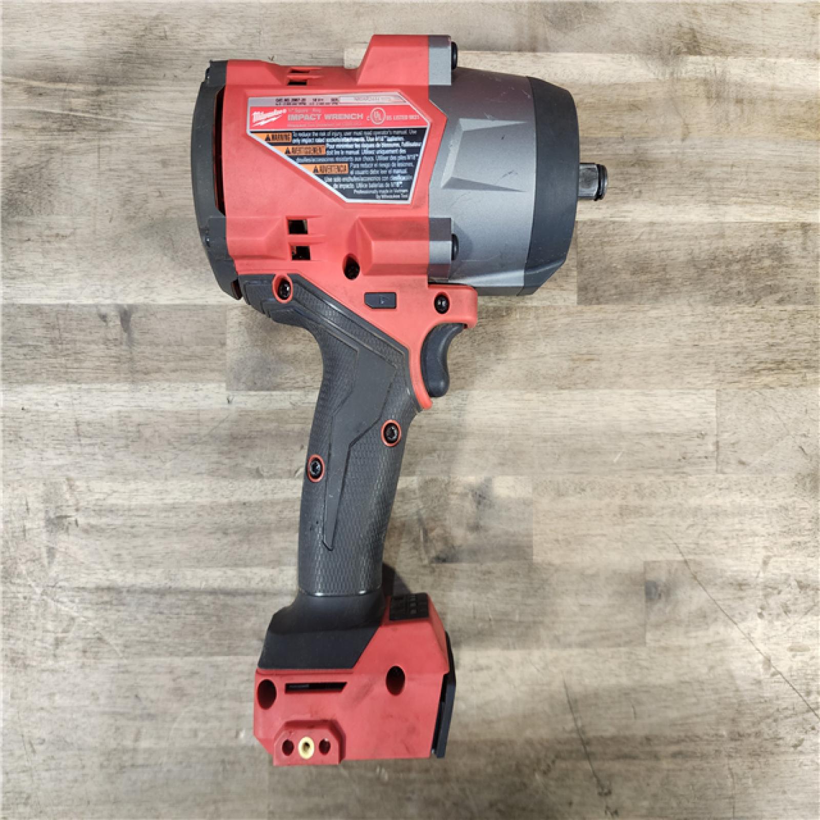 HOUSTON LOCATION - AS-IS Milwaukee M18 FUEL 18V Lithium-Ion Brushless Cordless 1/2 in. Impact Wrench with Friction Ring (Tool-Only)