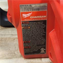 HOUSTON LOCATION - AS - IS Milwaukee FUEL 16 in. 18V Lithium-Ion Brushless Battery Chainsaw (Tool-Only)