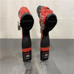 AS-IS - Milwaukee M12 12-Volt Lithium-Ion Brushless Cordless Subcompact Drill and Impact Driver Combo Kit