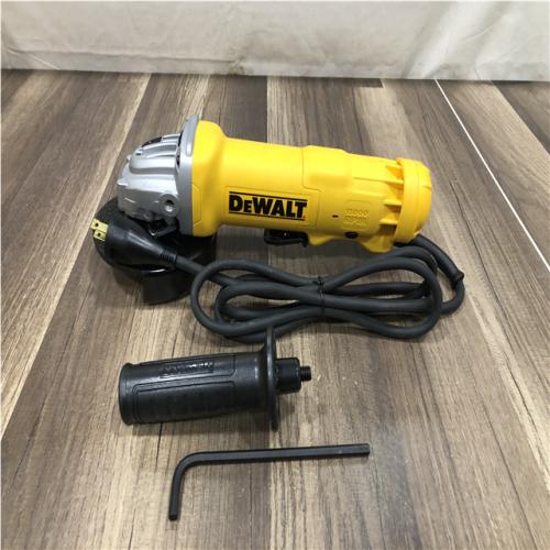 AS-IS DEWALT 11 Amp Corded 4.5 in. Small Angle Grinder